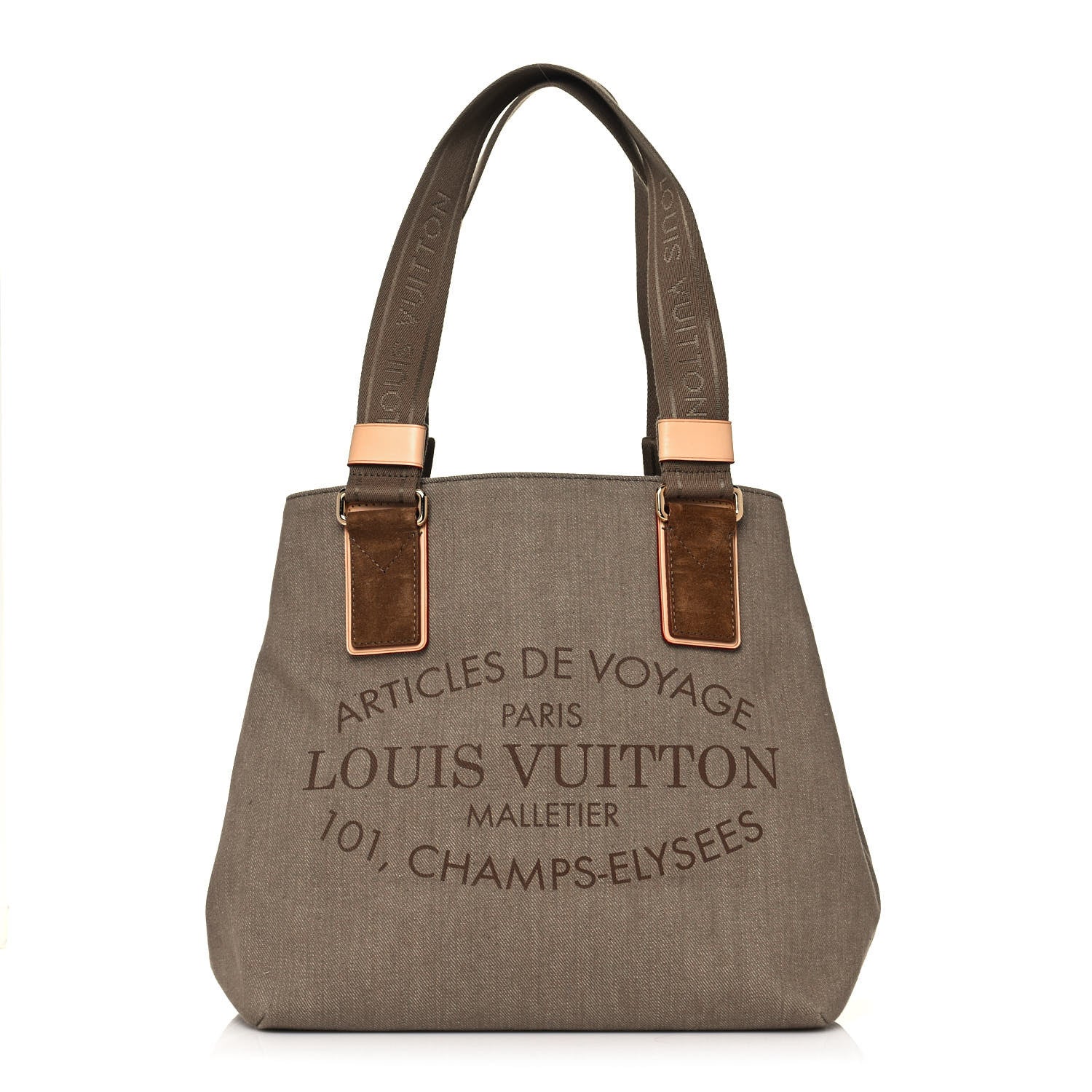 Louis Vuitton Denim Articles de Voyage Cabas Argile 1 of 13