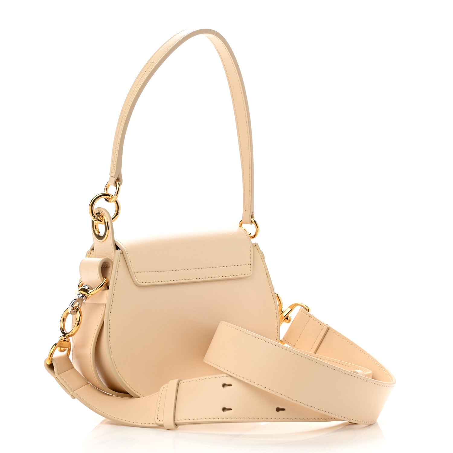 Chloe Calfskin Small Tess Bag Blondie Beige 2 of 7