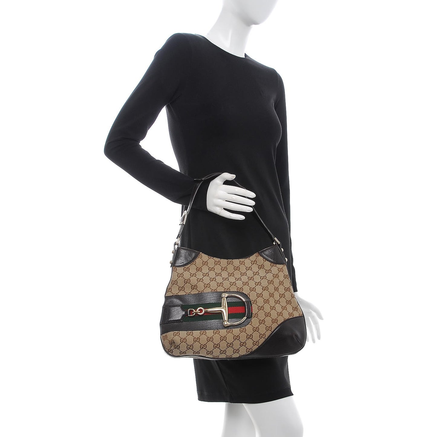 Monogram Hasler Hobo Dark Brown