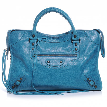 Balenciaga Agneau City Turquoise 1 of 8
