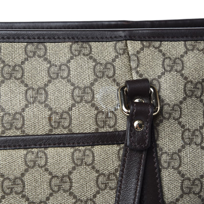 Gucci GG Supreme Monogram Medium Joy Tote Brown 12 of 12