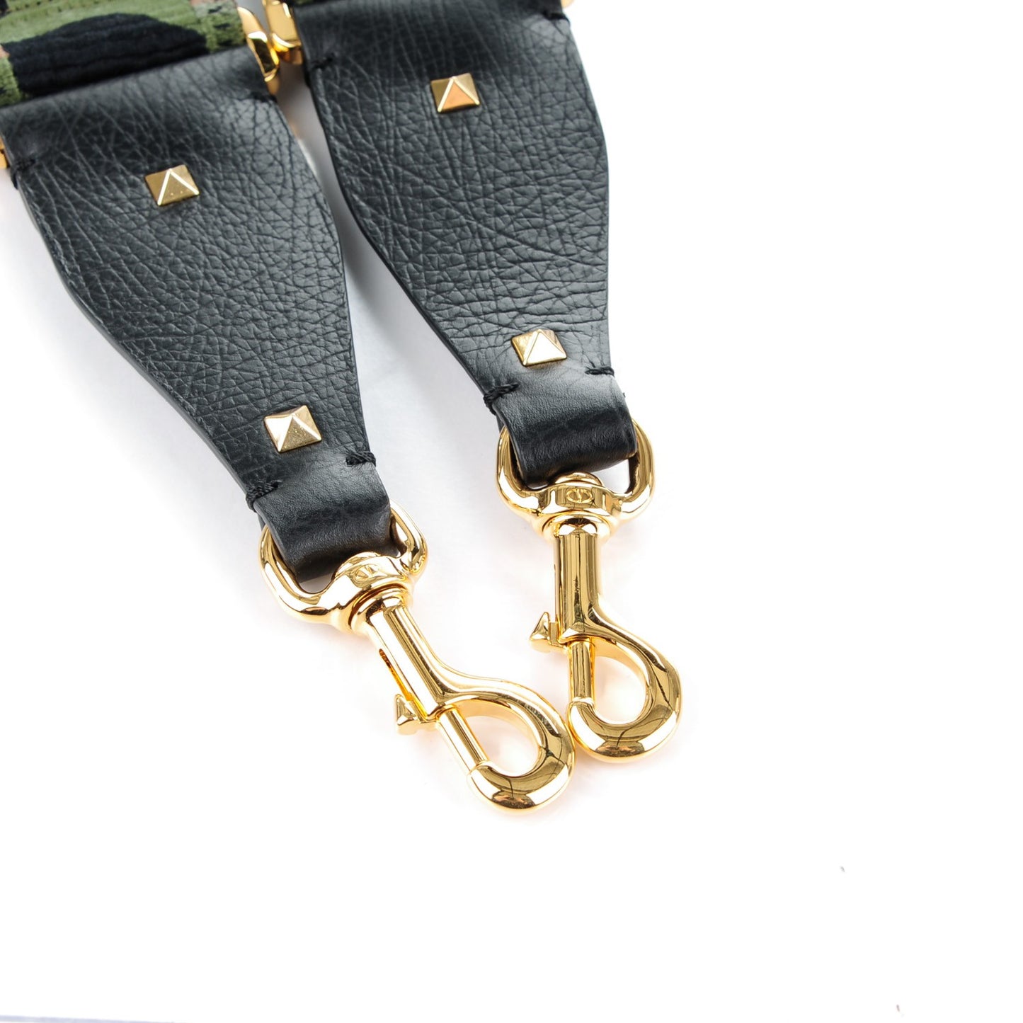 Canvas Camouflage Rockstud Guitar Strap