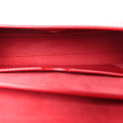 Christian Dior Box Calfskin East West Bobby Bag Flame Scarlett 5 of 10