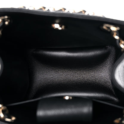 Chanel Caviar Quilted Mini Bucket Bag Black 5 of 10