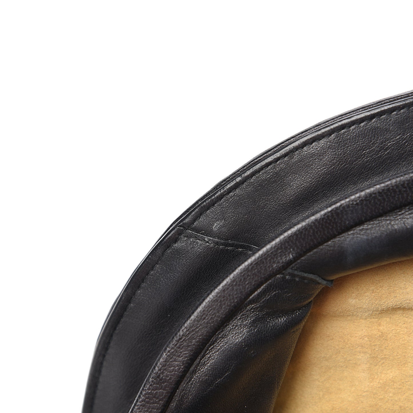 Calfskin Intrecciato Knot Clutch Black