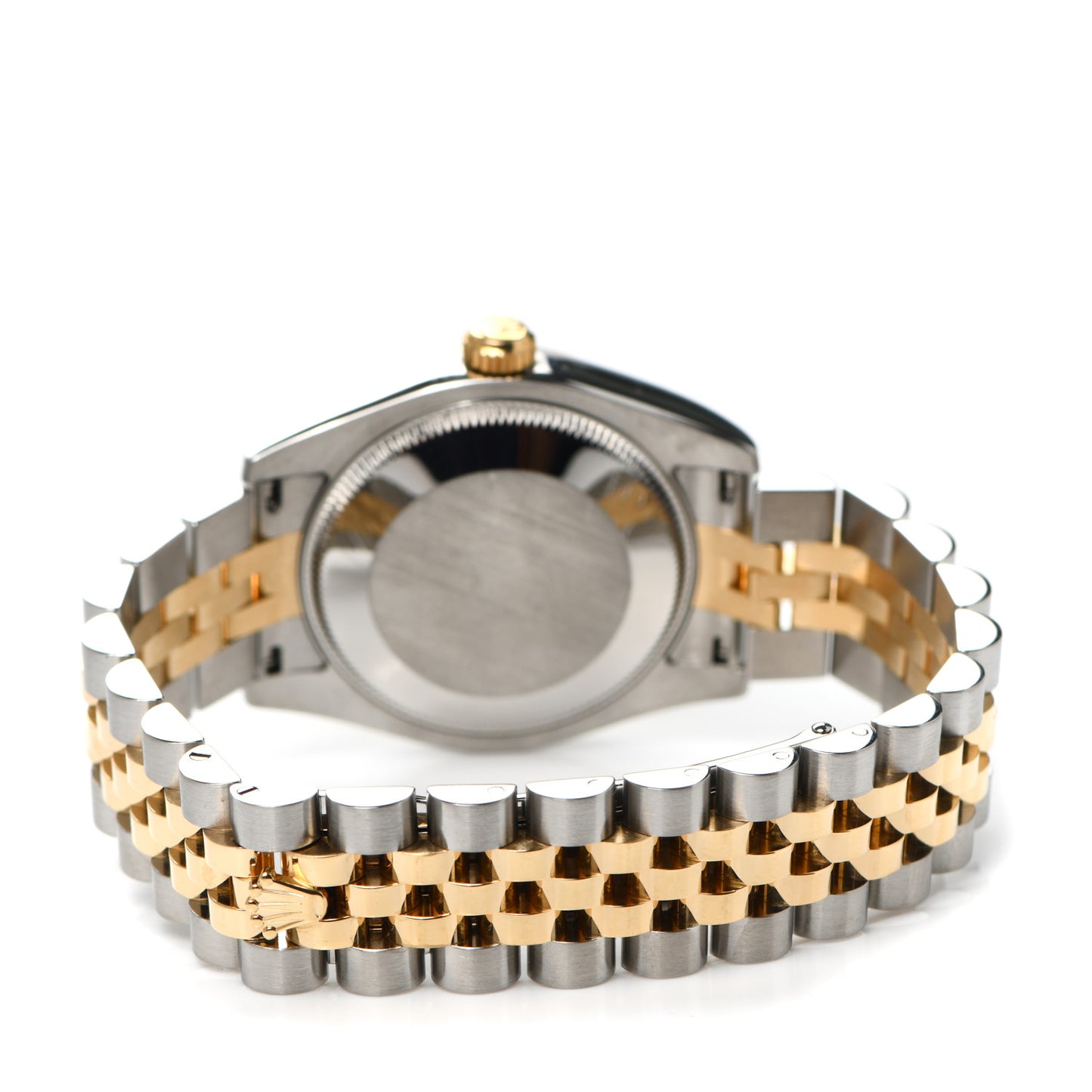 Stainless Steel 18K Yellow Gold 31mm Oyster Perpetual Datejust Watch Silver 178273