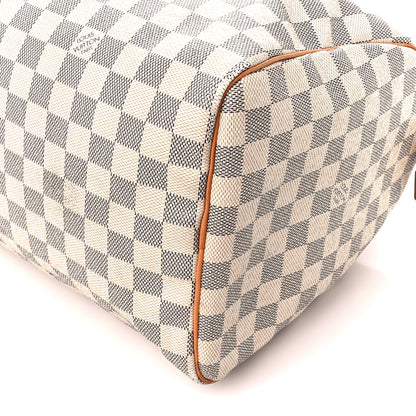 Louis Vuitton Damier Azur Speedy 35 13 of 13