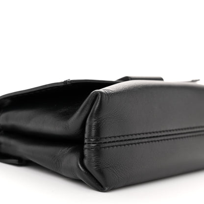 Off-White Calfskin Diag Small Binder Clip Crossbody Black 9 of 11