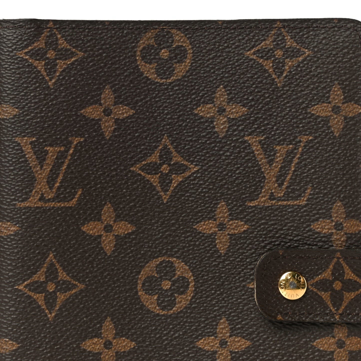 Monogram Medium Ring Agenda Cover