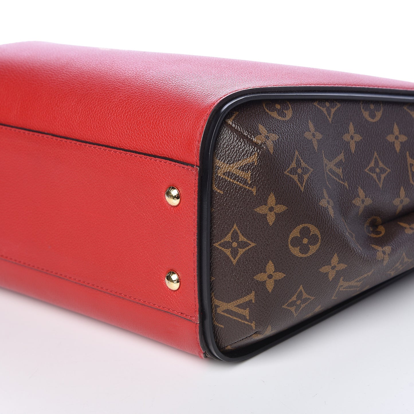 Calfskin Monogram Kimono Tote Cherry
