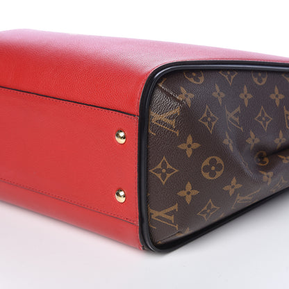 Louis Vuitton Calfskin Monogram Kimono Tote Cherry 14 of 14