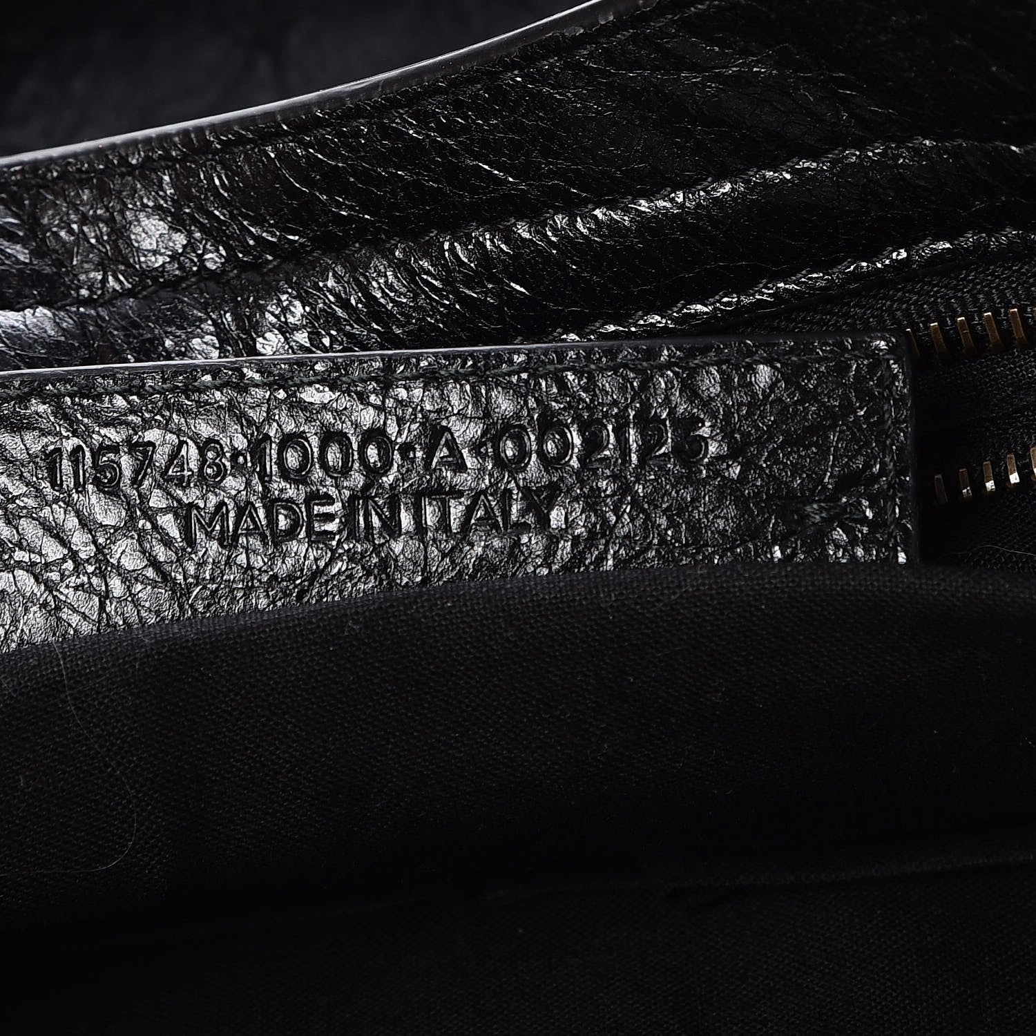 Balenciaga Agneau Classic Hardware City Black 7 of 8