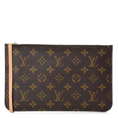 Louis Vuitton Monogram Neverfull MM GM Pochette 1 of 8