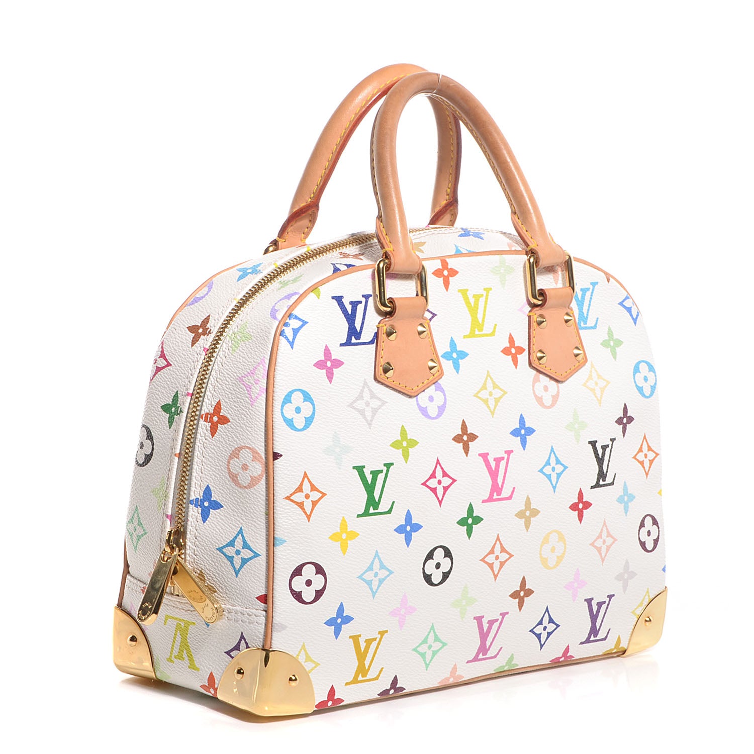 Louis Vuitton Monogram Multicolor Trouville White 3 of 7
