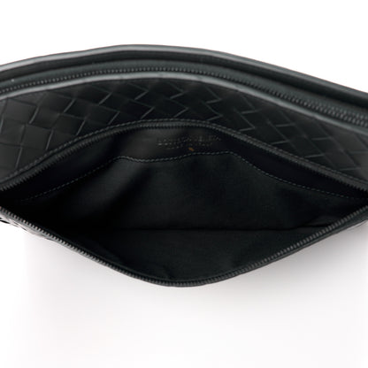 Bottega Veneta Calfskin Intrecciato Document Case Black 7 of 13