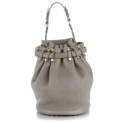 Alexander Wang Pebbled Lambskin Diego Bucket Bag Oyster 1 of 8
