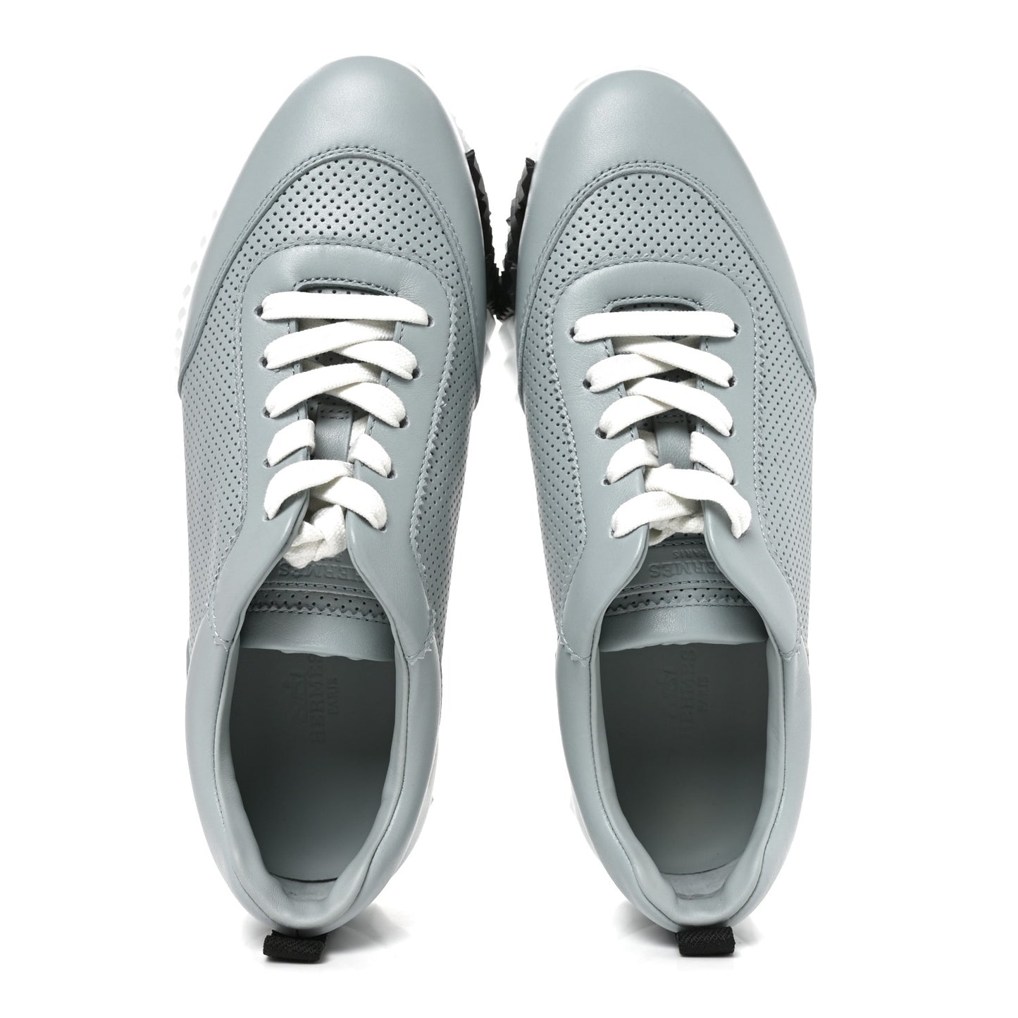 Calfskin Bouncing Sneakers 38 Bleu Glacier