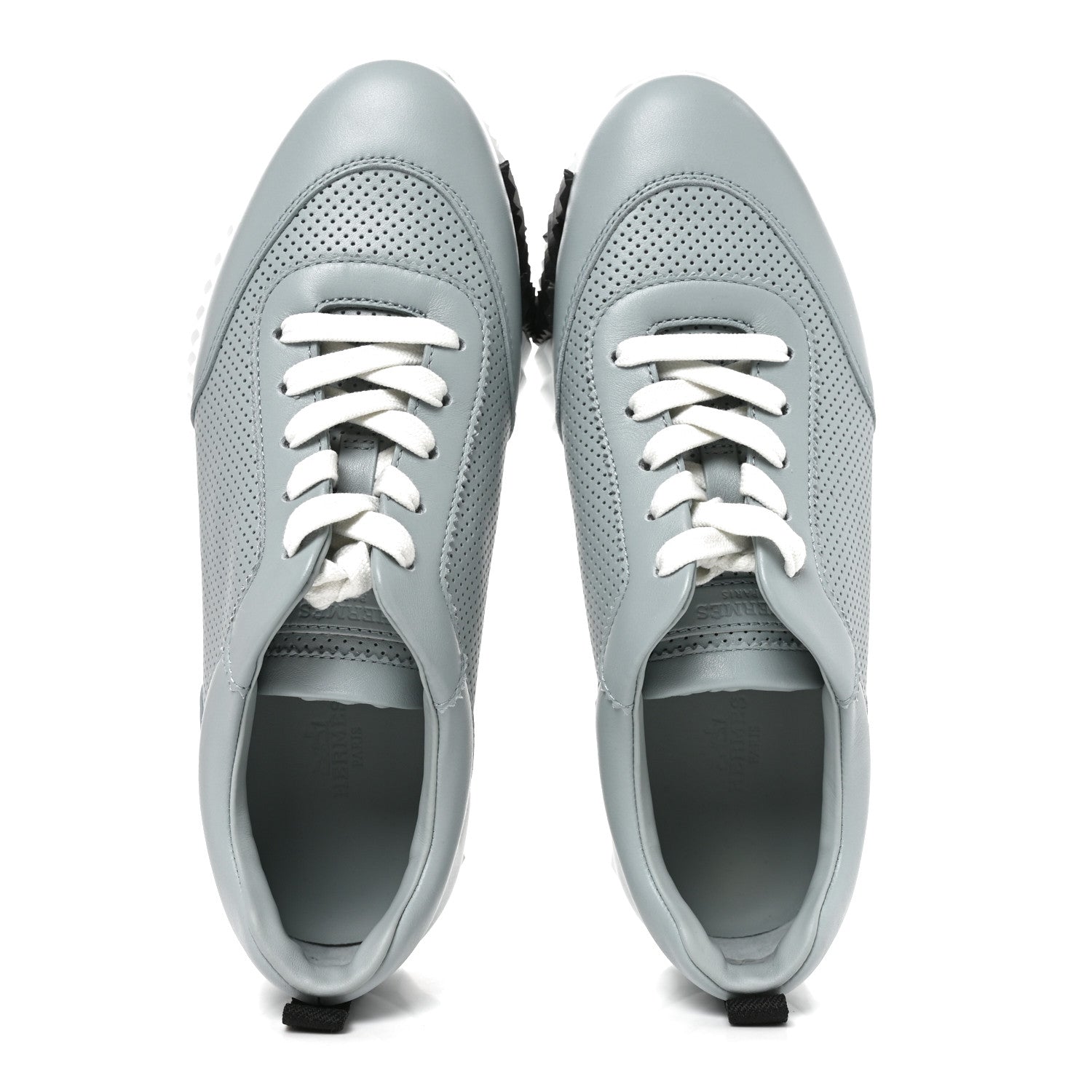 Hermes Calfskin Bouncing Sneakers 38 Bleu Glacier 2 of 8