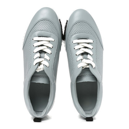Hermes Calfskin Bouncing Sneakers 38 Bleu Glacier 2 of 8