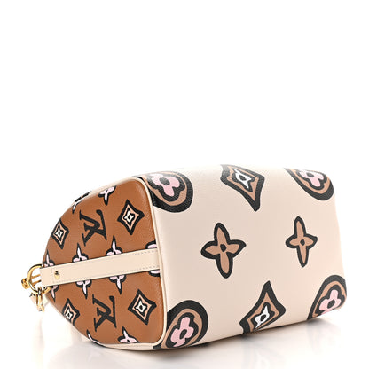 Louis Vuitton Monogram Giant Wild At Heart Speedy Bandouliere 25 Creme 4 of 8