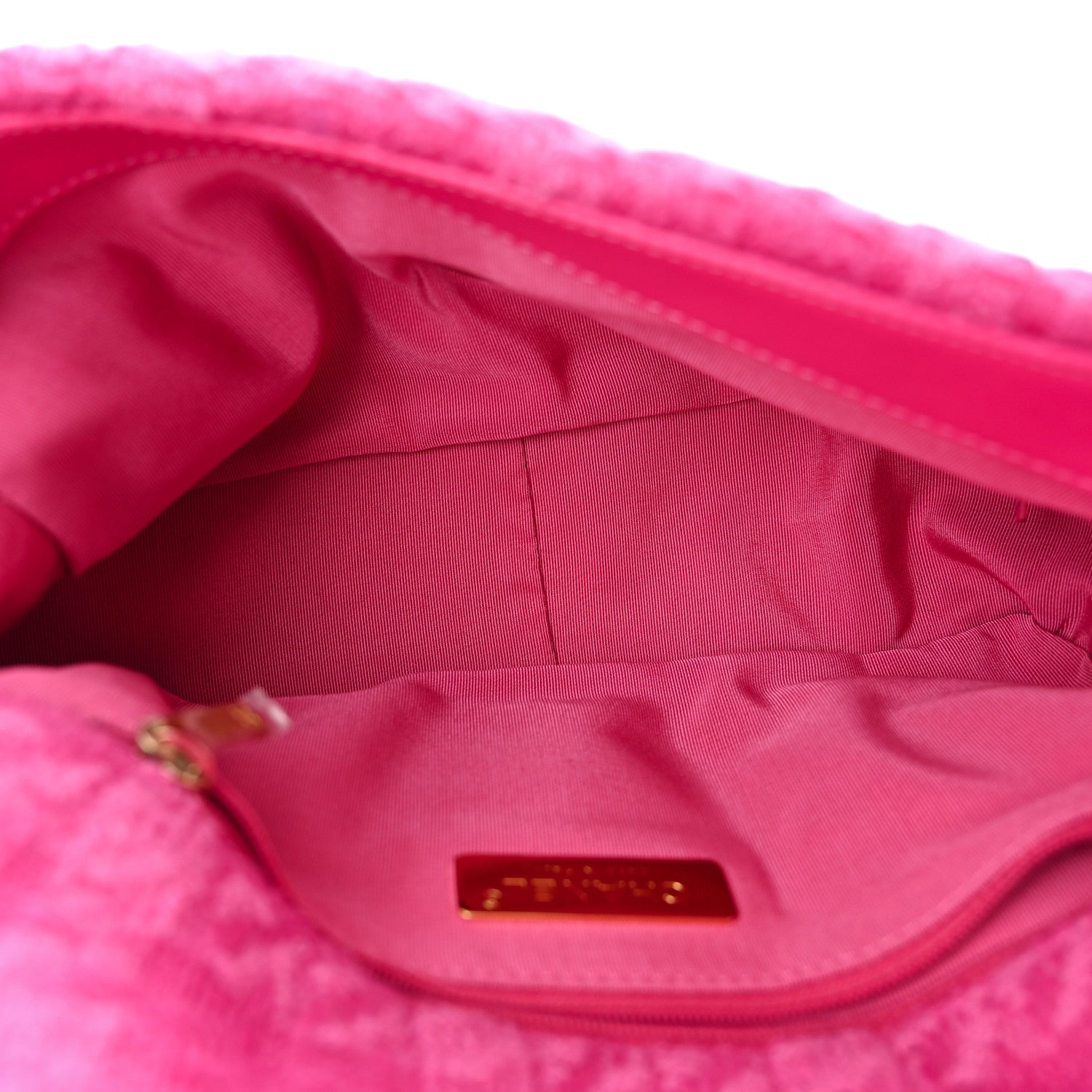 Chanel Tweed Quilted Medium Chanel 19 Flap Pink 5 of 13