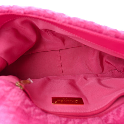 Chanel Tweed Quilted Medium Chanel 19 Flap Pink 5 of 13