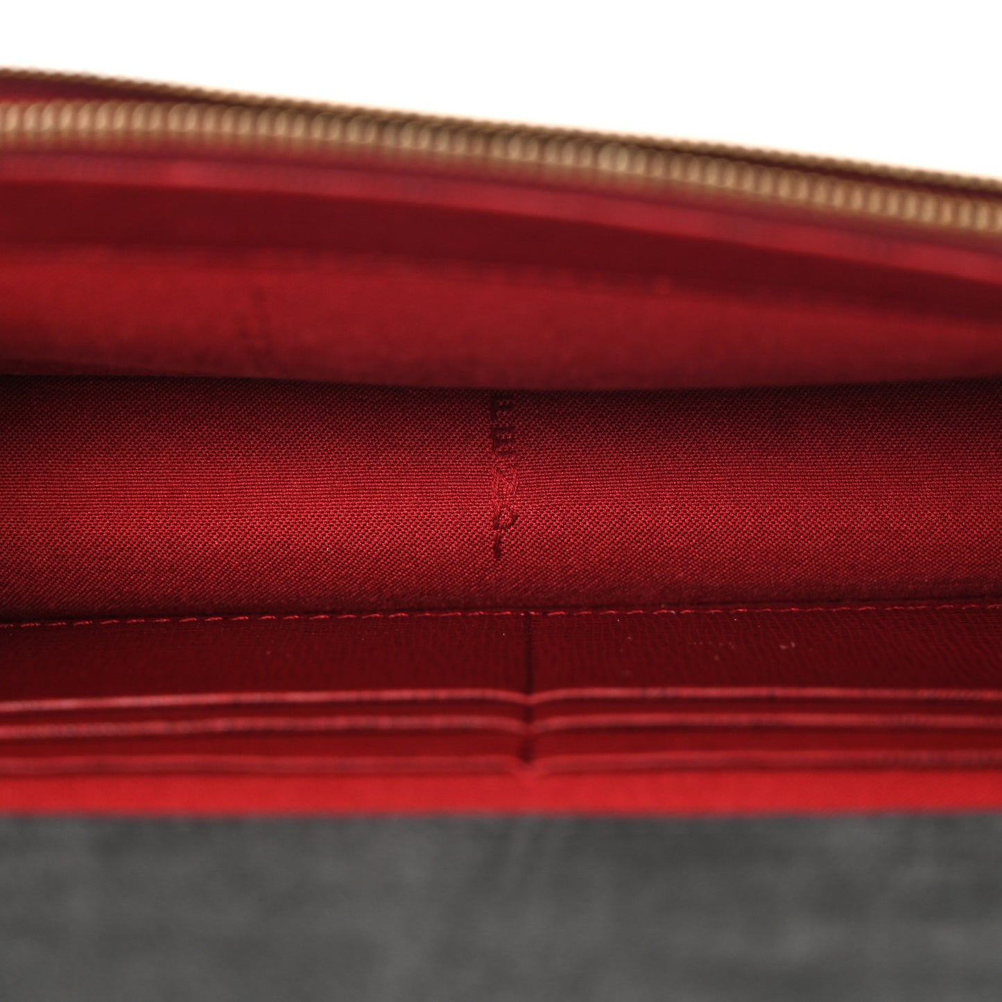 Vitello Elite Crystal Fendi Loves Monster Eyes Tube Wallet on Chain Rosso Scuro Multicolor