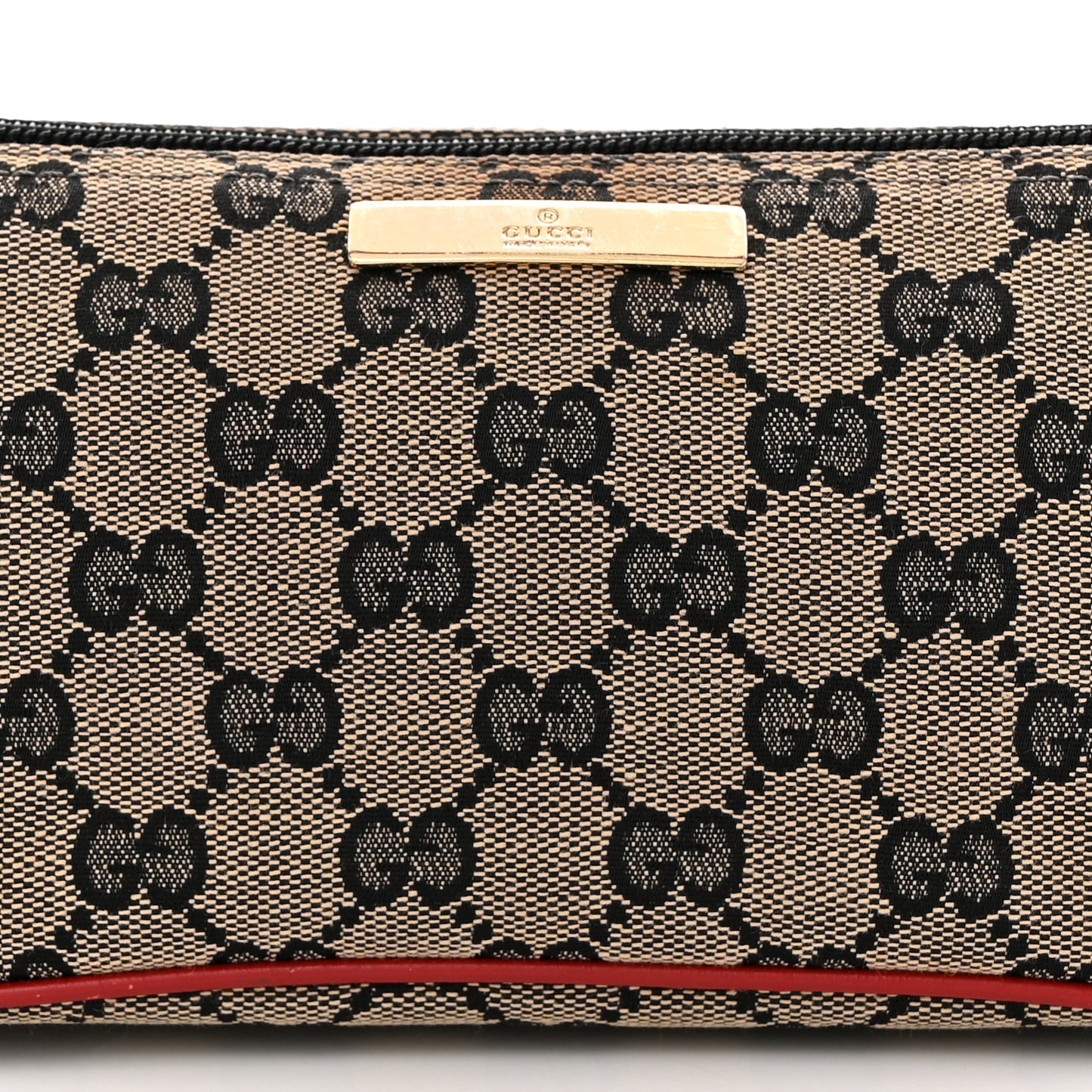 Monogram Boat Pochette Red