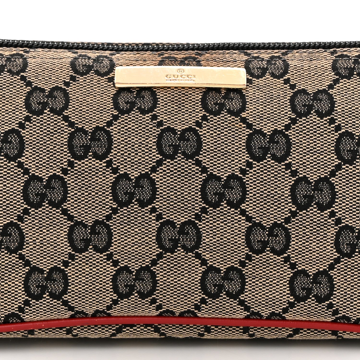 Gucci Monogram Boat Pochette Red 8 of 10