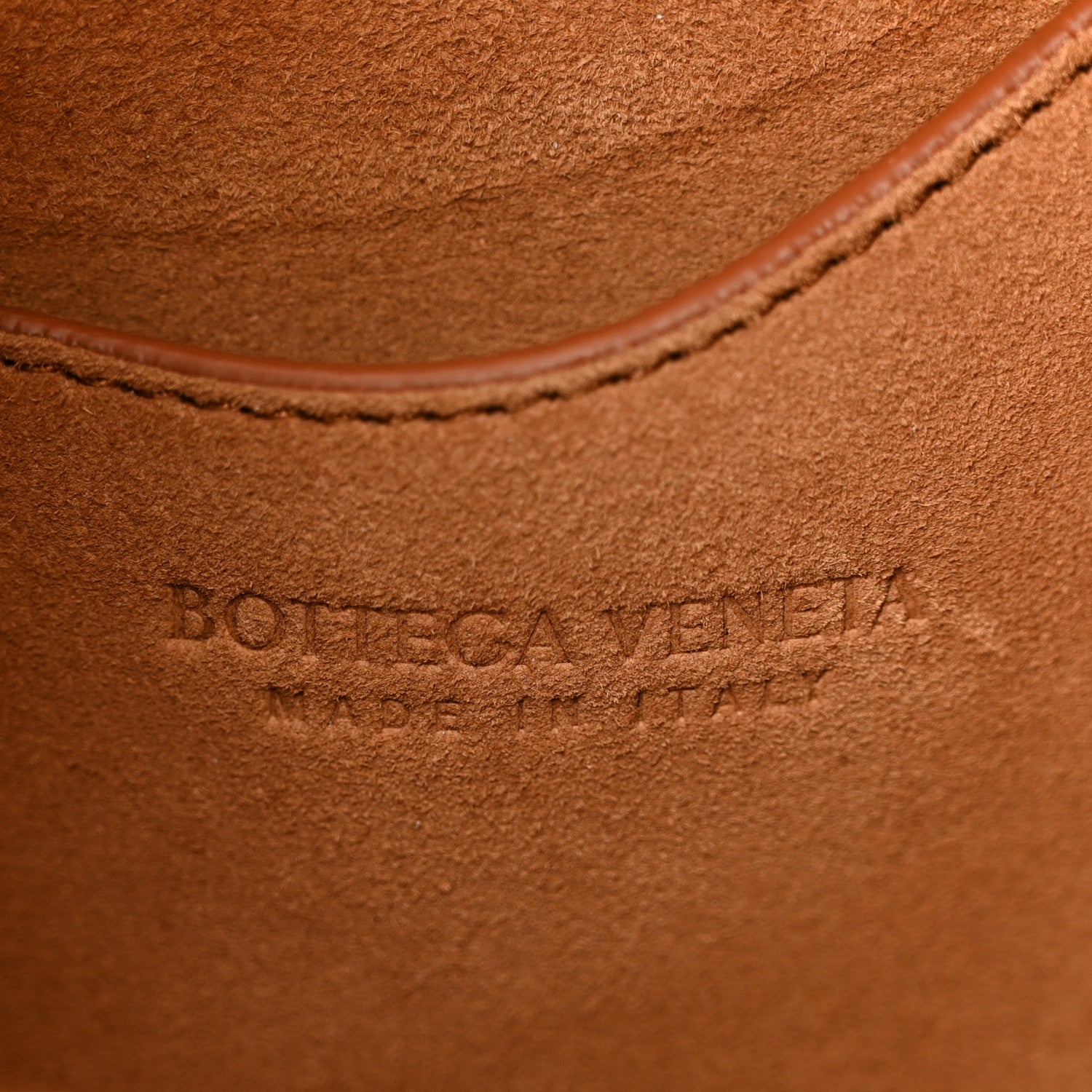 Bottega Veneta Nappa Intrecciato Small Drop Shoulder Bag Wood 6 of 10
