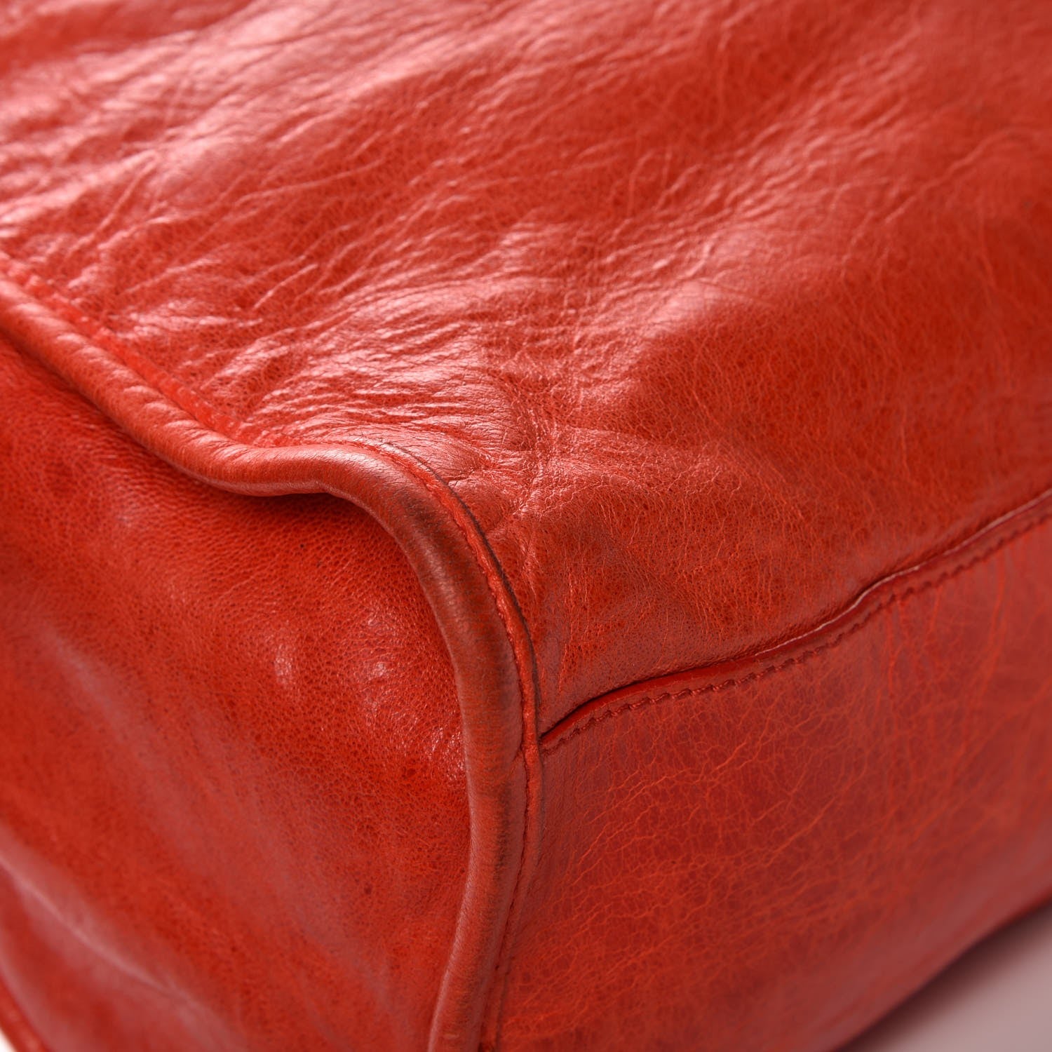 Balenciaga Agneau Classic Hardware City Vermillion 11 of 12