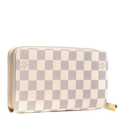 Louis Vuitton Damier Azur Zippy Wallet 3 of 8