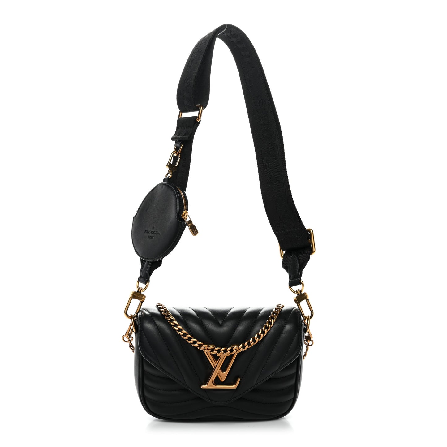 Calfskin New Wave Multi Pochette Black