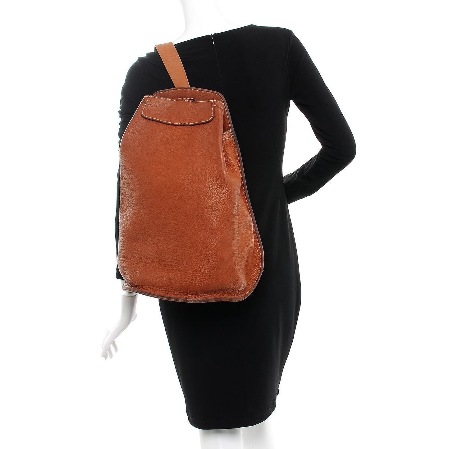 Taurillon Clemence Sherpa Backpack Gold
