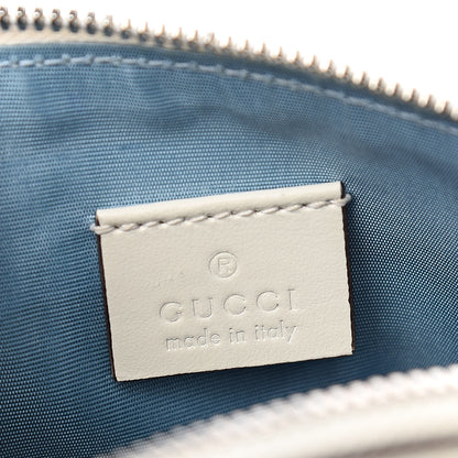 Gucci X SEGA Calfskin GUCCY Stars Mini Dome Shoulder Bag Mystic White Gold 6 of 9