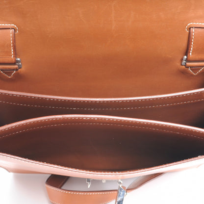 Hermes Natural Barenia Depeche DPLG Shoulder Bag 8 of 8