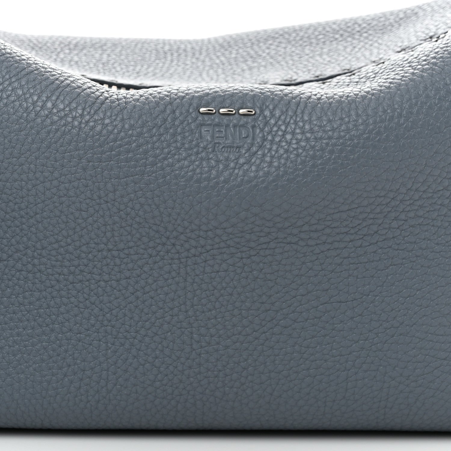 Fendi Cuoio Romano Selleria Lei Boston Tote Nube 8 of 11