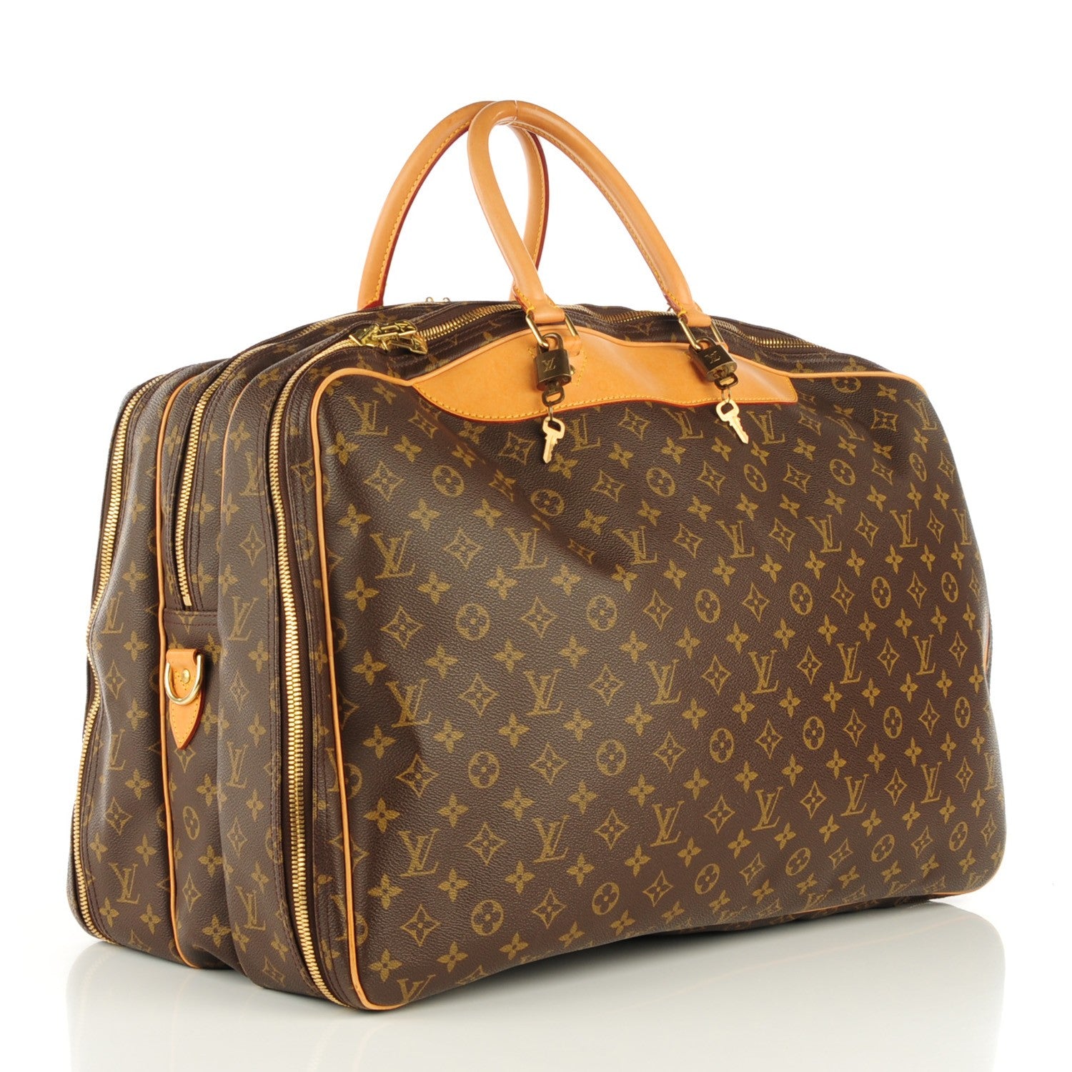 Louis Vuitton Monogram Alize 3 Compartment Bag 3 of 8