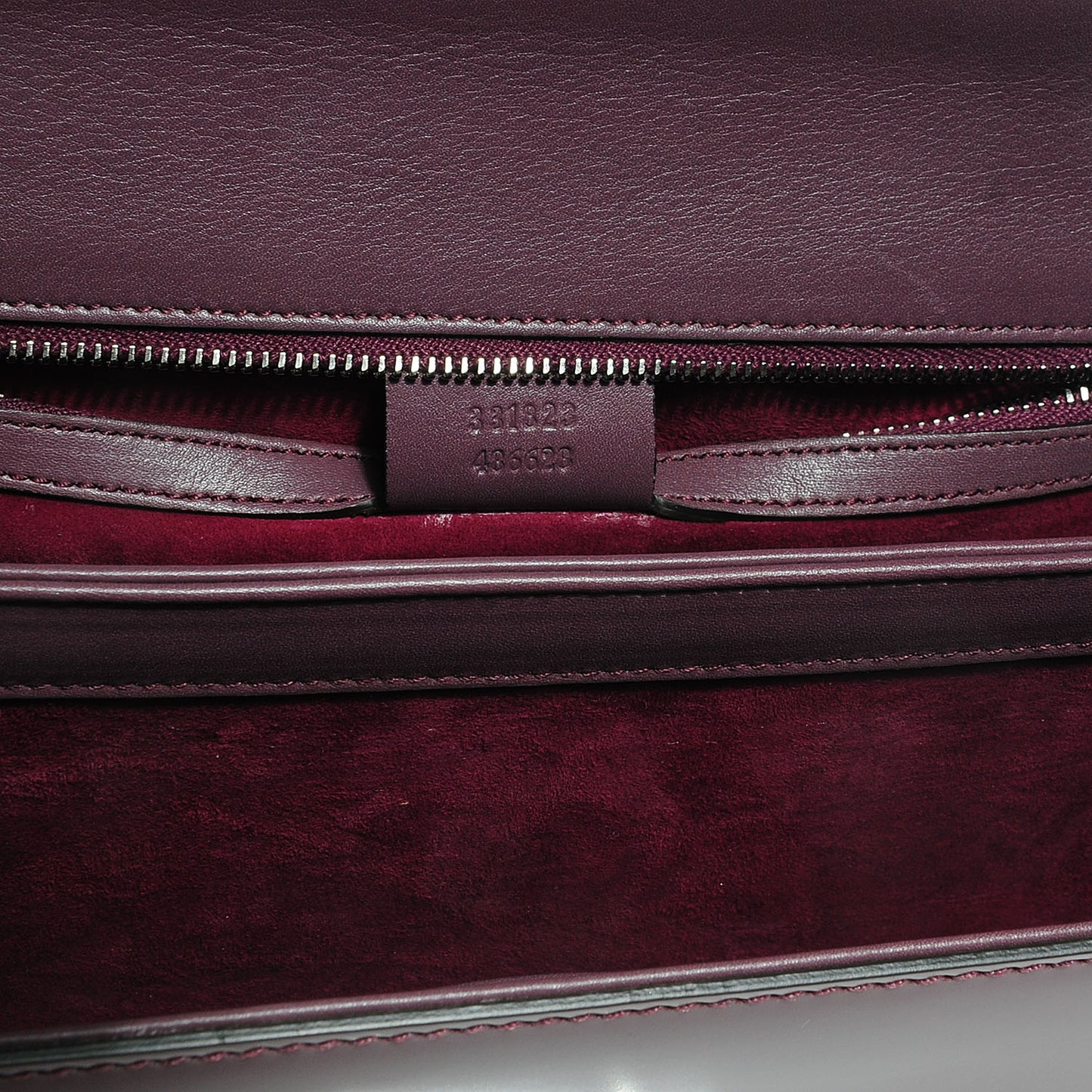 Regent Calfskin Small Lady Lock Briefcase Clutch Red Orchid