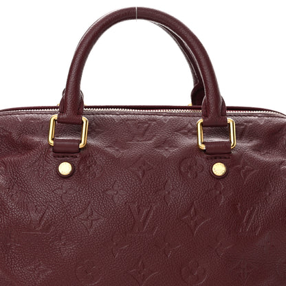Louis Vuitton Empreinte Monogram Speedy Bandouliere 25 Wine 8 of 13