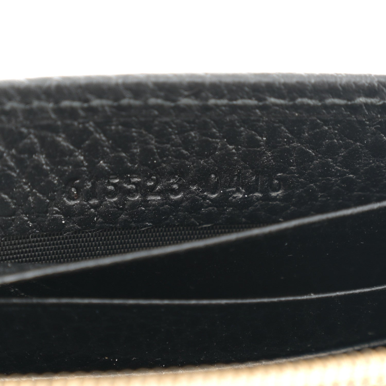 Gucci Dollar Calfskin Interlocking G Chain Wallet Black 7 of 11