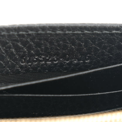 Gucci Dollar Calfskin Interlocking G Chain Wallet Black 7 of 11