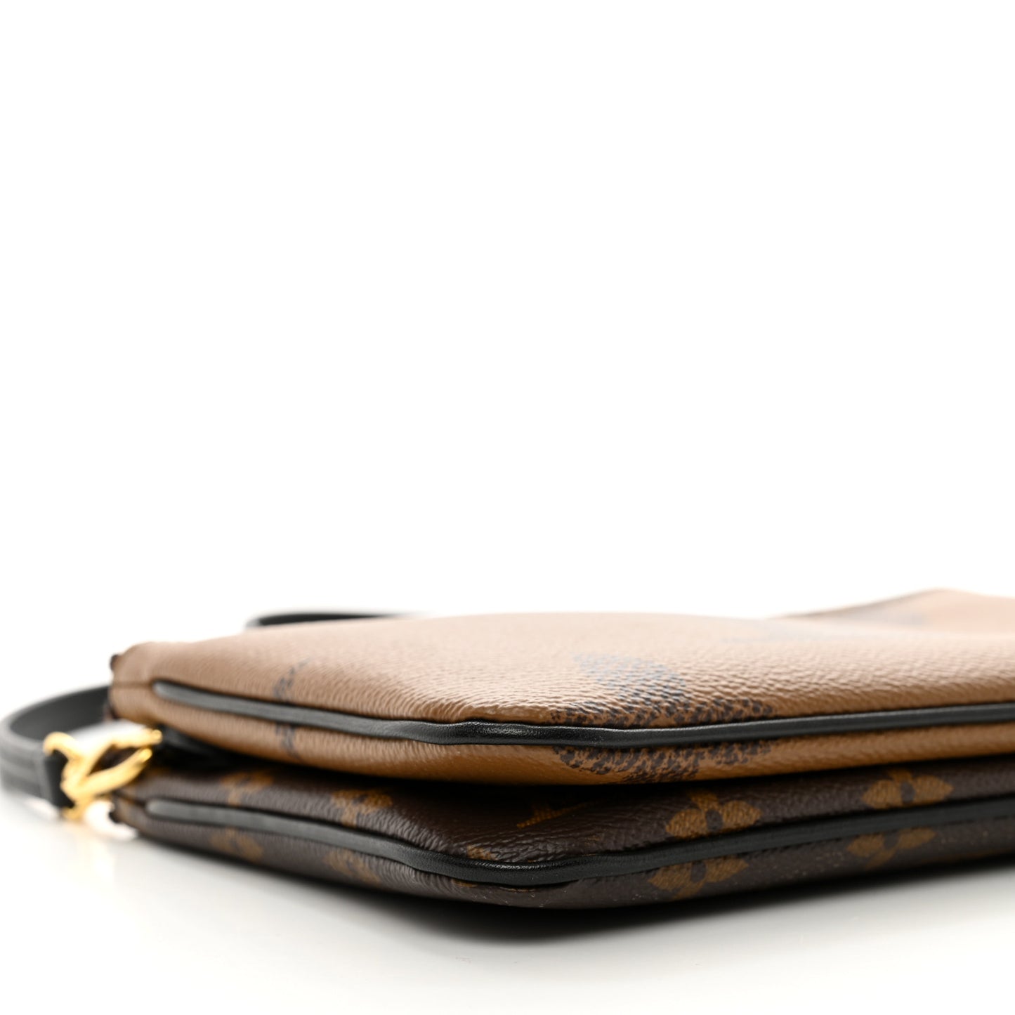 Reverse Monogram Giant Double Zip Pochette