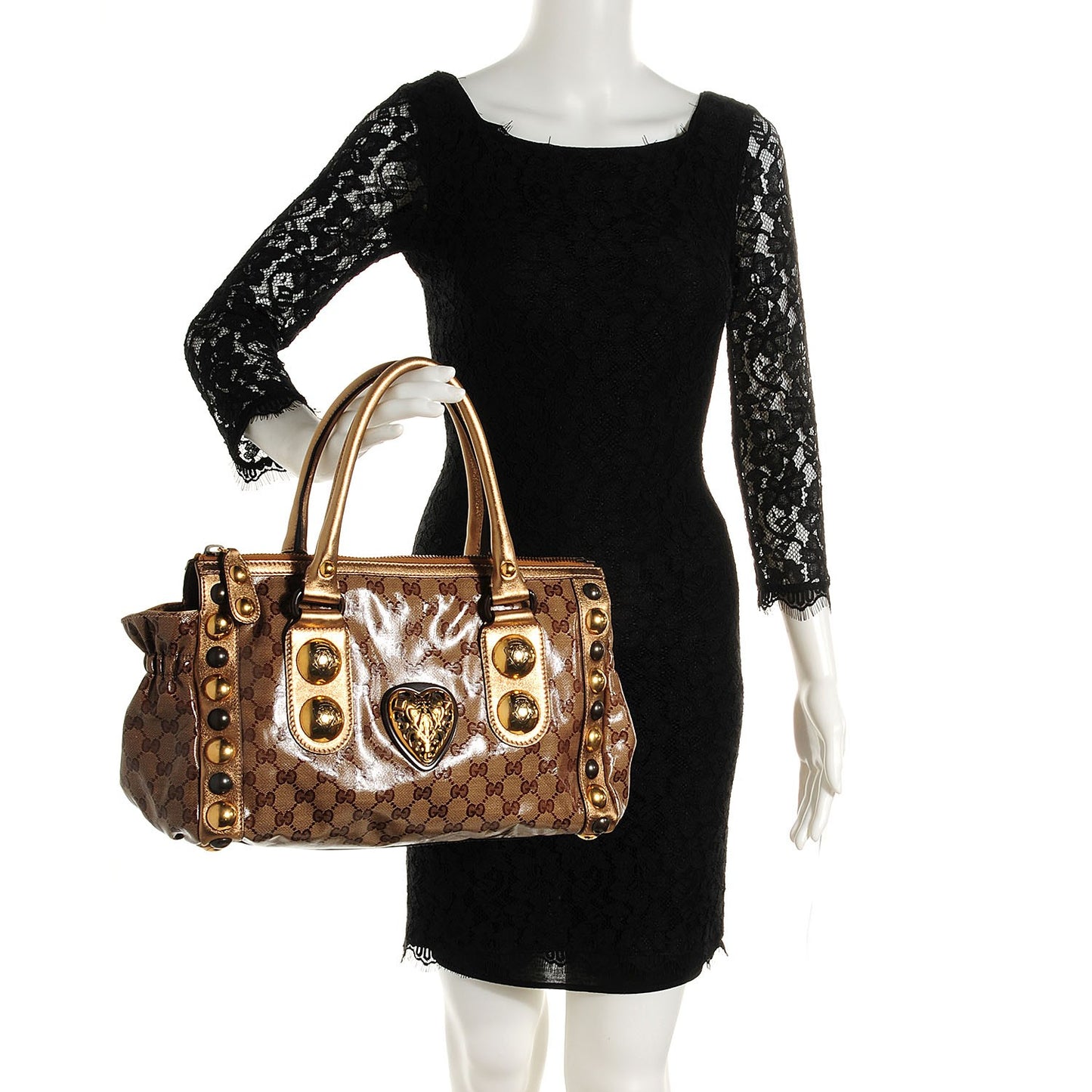 Crystal Monogram Babouska Tote
