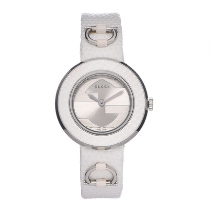 Gucci Stainless Steel Calfskin 27mm U-Play Quartz Watch 1 of 8