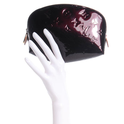Louis Vuitton Vernis Cosmetic Pouch Amarante 2 of 7