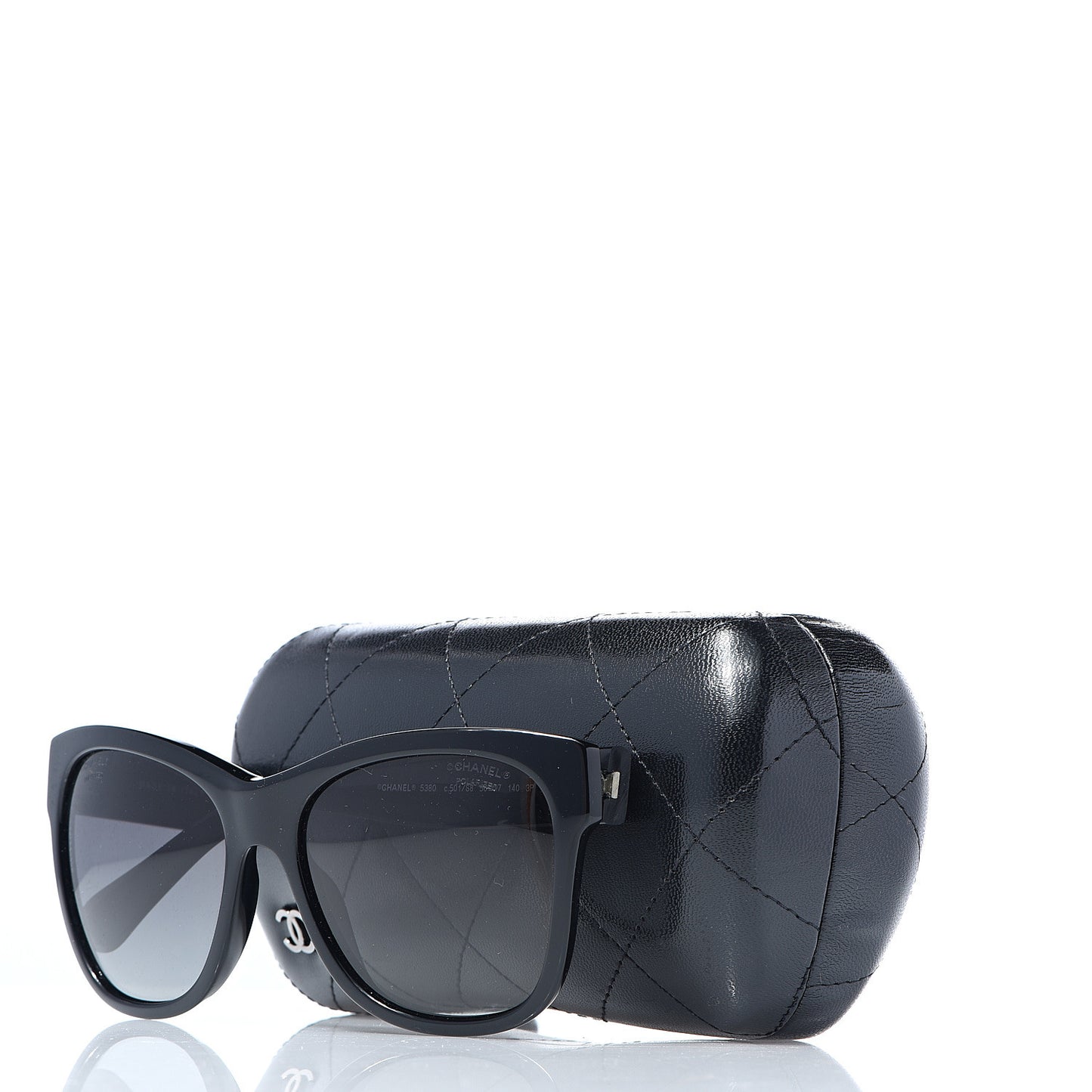 Polarized Square CC Sunglasses 5380 Black