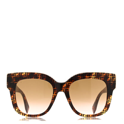 Fendi Acetate F is Fendi FF Sunglasses 0359/S Tortoise Camouflage 2 of 7