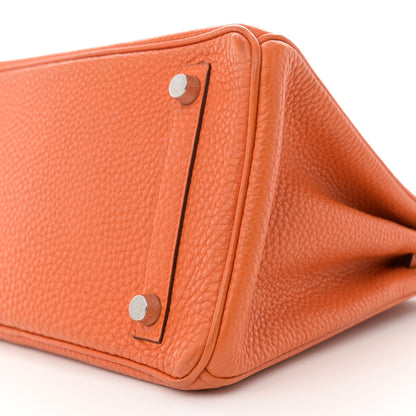 Hermes Togo Birkin 25 Orange 10 of 15