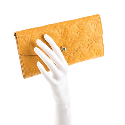 Louis Vuitton Empreinte Curieuse Wallet Safran 2 of 8